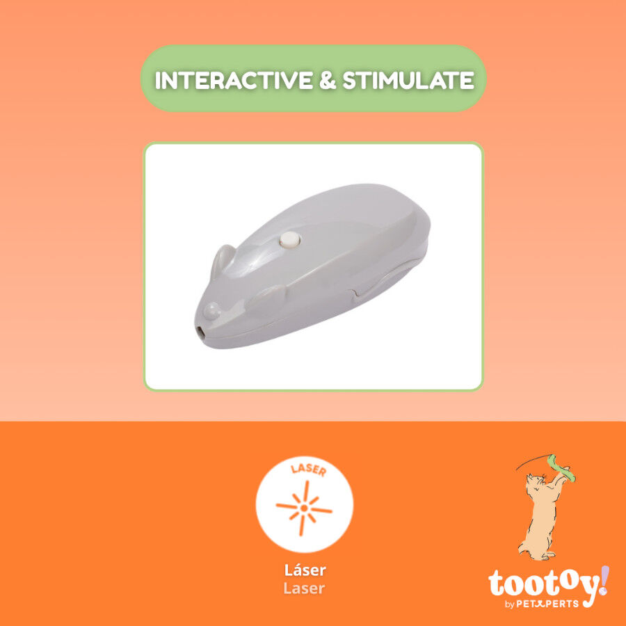 Tootoy! Rat&oacute;n L&aacute;ser Interactivo para gatos, , large Imagen numero 4